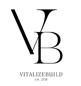 VitalizeBuild Construction logo